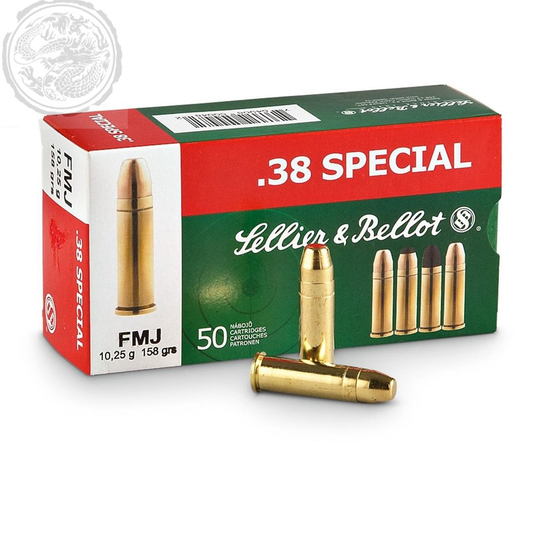 SELLIER AND BELLOT 38SPECIAL 158gr LRN