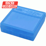 MTM 100 Round Flip-Top Ammo Box 380/9MM Cal- Blue