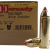 Hornady Custom Ammunition 500 S&W Mag 300Gr Flex Tip eXpanding Box of 20