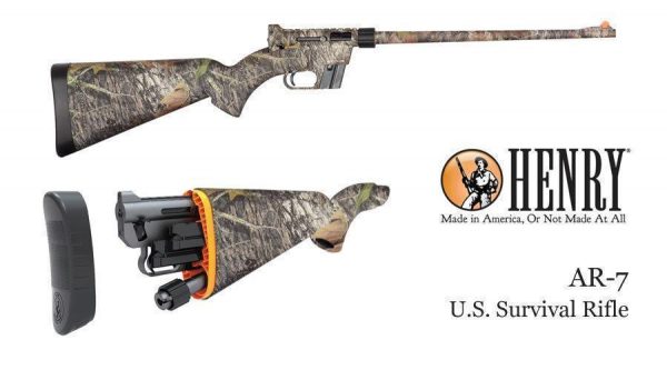 Henry U.S. Survival Semi Rifle 22LR-True Timber-Kanati Camo