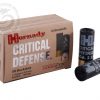 Hornady Critical Defense 12 Ga 2-3/4″ 00 Buck 8 Pellets Box of 10