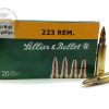 Sellier & Bellot 223 Rem 55Gr FMJ Box of 20