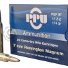 Prvi PPU 7mm Rem Mag 174Gr PSP Ammunition BOX OF 20