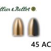 Sellier & Bellot 45 ACP/GAP 230gr FMJ 400/box (Bullet Only)