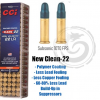 CCI Clean-22 Sub-sonic 22 LR 40 Gr Poly-coated Box Of 100