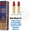 CCI Clean-22 High-velocity 22 LR 40 Gr Poly-coated Box of 100