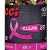 CCI Clean-22 Pink High-velocity 22 LR 40 Gr LRN , Can of 400