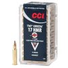 CCI TNT 17 HMR TNT Green 16 Gr Ammunition HP Box of 50