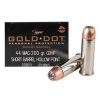 Speer Gold Dot 44 Rem Mag 200 GR Hollow Point Box of 20