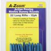 Lyman A-Zoom Blue 22LR Rimfire Action Proving Dummy Rounds Pack of 12