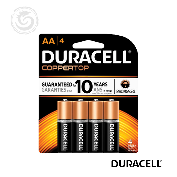 Duracell Coppertop AA4 pack » Tenda Canada