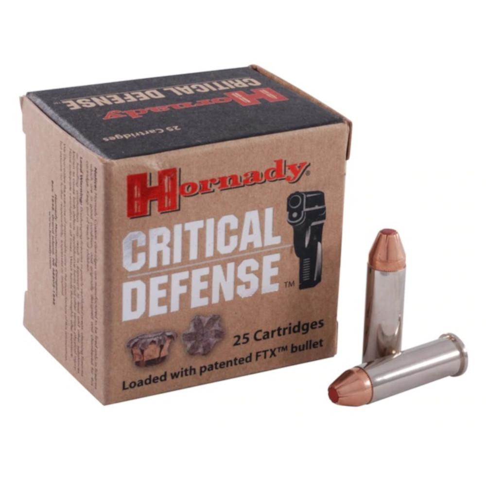 Hornady Critical Defense 38 Special 110Gr FTX, 25/Box » Tenda Canada