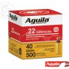 Aguila 22 LR Super Extra High Velocity 40 Gr CPSP Box of 500