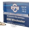 Prvi PPU Standard Rifle 308 Win 165Gr PSP Box of 20