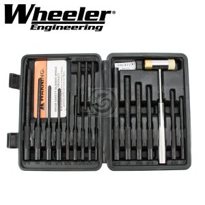 Wheeler Master Roll Pin Punch Set