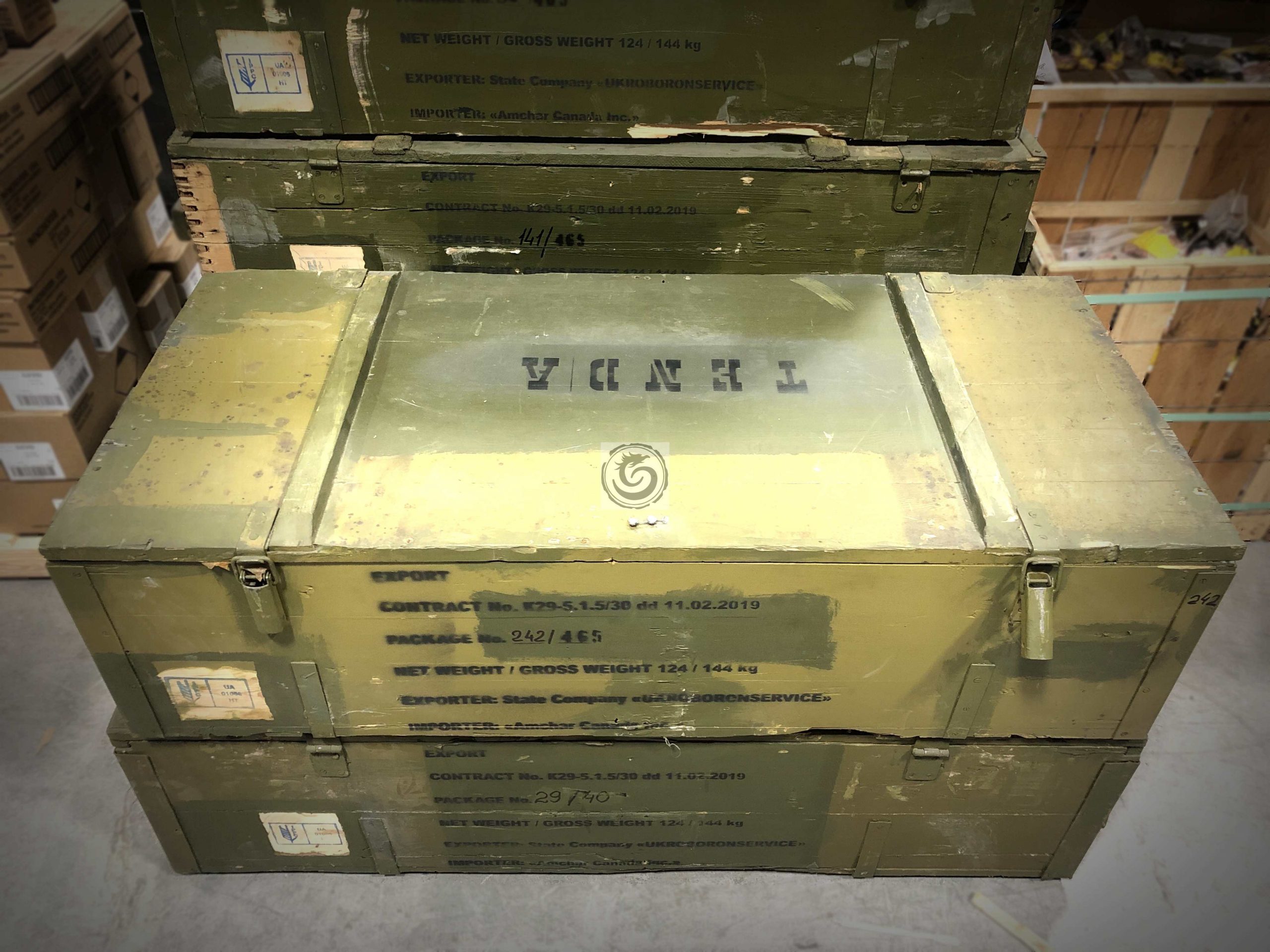 Crate Of 20 Mosin Nagants