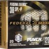 Federal Personal Defense Punch 38 Special+P 120Gr JHP, 20/Box