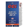 CCI Quiet 22 LR Semi-Auto 45 Gr LRN Box of 50