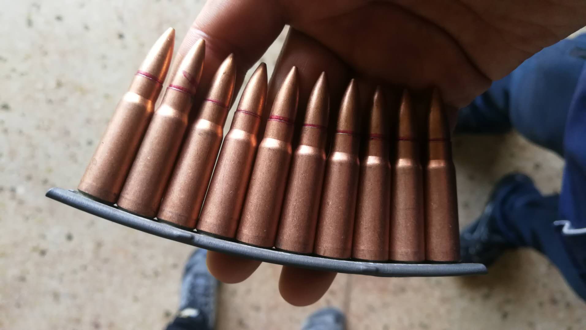 Chinese Surplus Ammo on Stripper Clips - 7.62x39, 123gr, FMJ