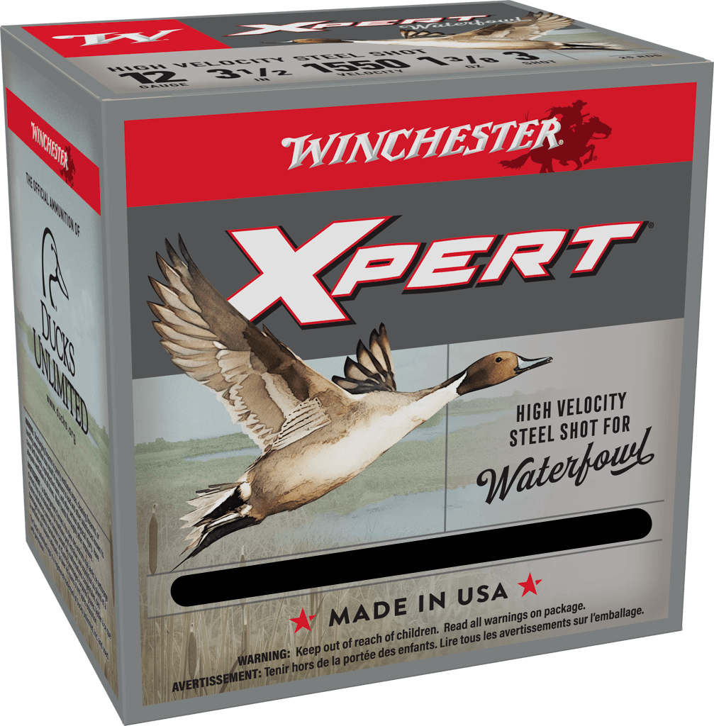 Winchester SuperX Hi-Velocity 12Ga, 2-3/4″, 1-1/16oz, #4 Shot Box of 25