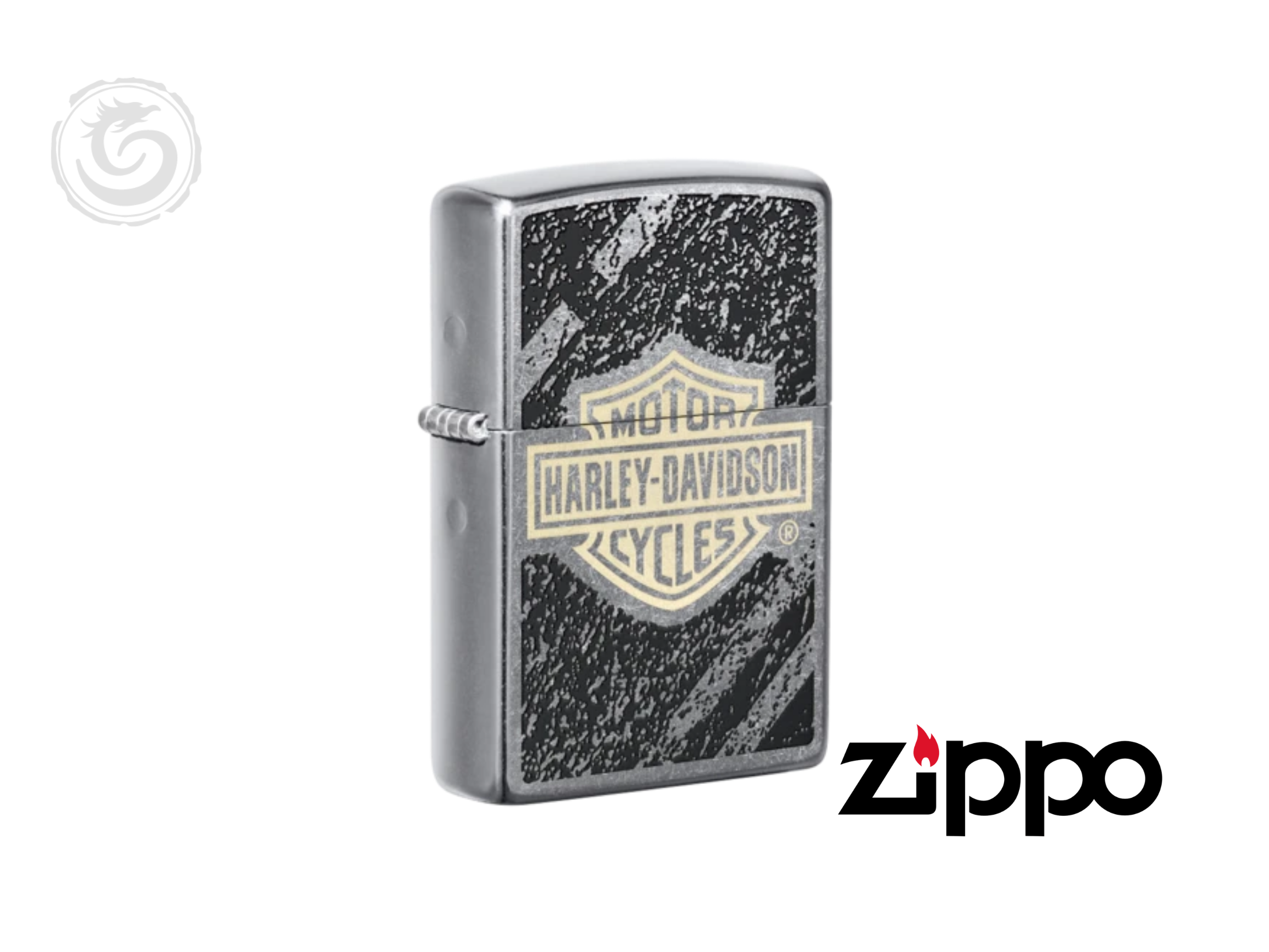 ZIPPO - Harley-Davidson Street Chrome Windproof Lighter - 49656