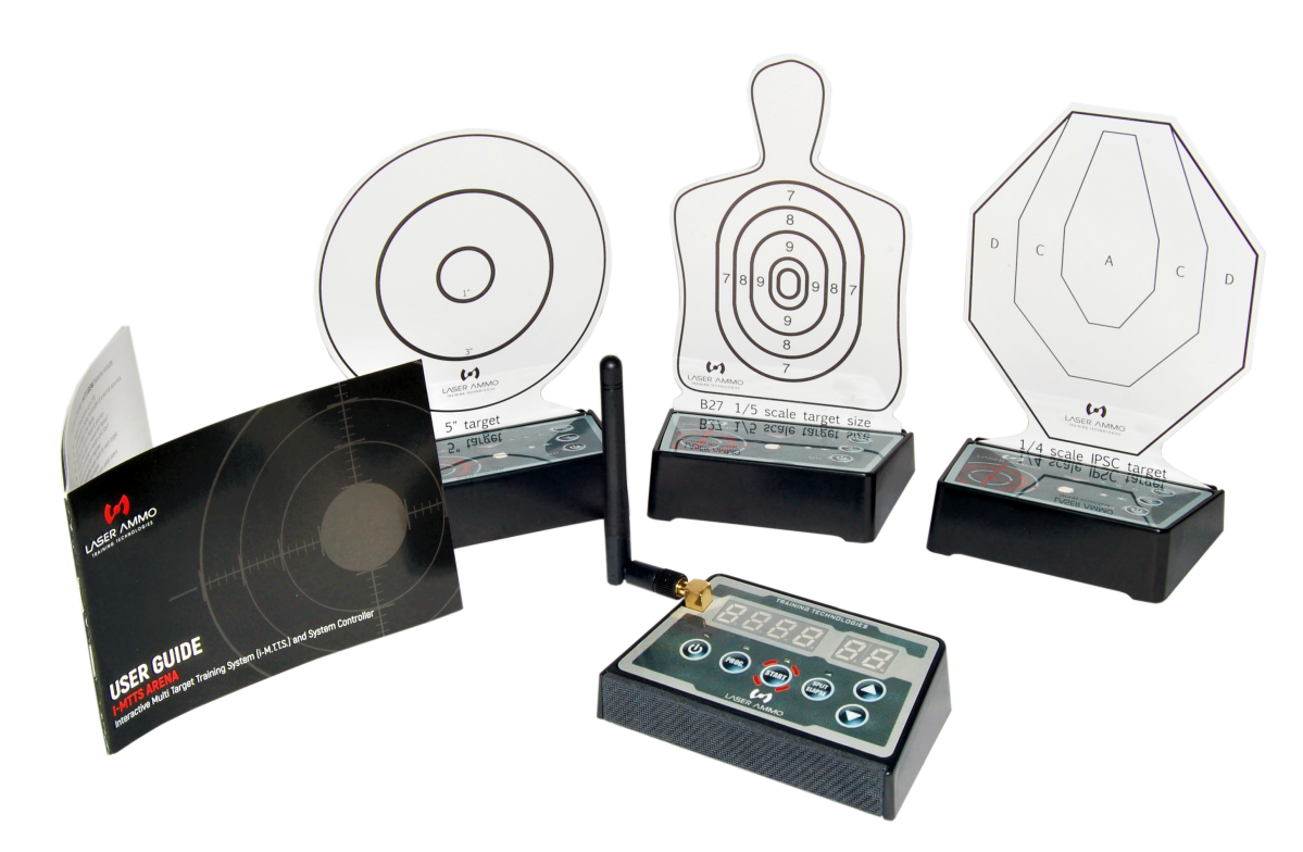 Laser Ammo Interactive Multi Target Training System 3 Pack Combo w