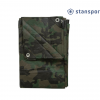 STANSPORT DUTY RIP-STOP TARP – GREEN CAMO-12″x16″