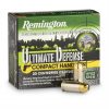 Remington Ultimate Defense 40 S&W 180Gr Bonded JHP Box of 20