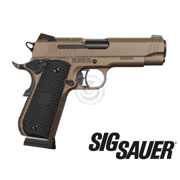 Sig Sauer 1911 Emperor Scorpion Carry 4.2″ Barrel Pistol 1911FTCA-45-ESCPN