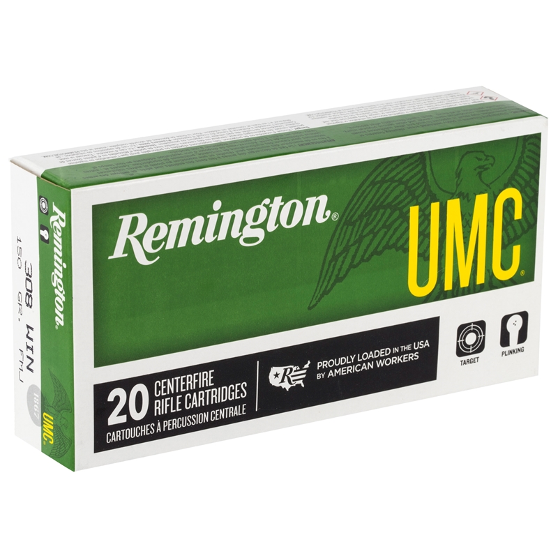 Remington UMC 308 Win Ammunition 150Gr MC BOX OF 20 » Tenda Canada