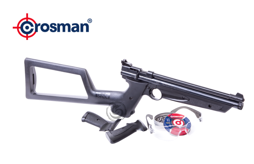 Crosman American Classic Kit Variable Pump Pellet Pistol .22 Cal. 460 ...