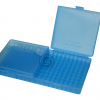 MTM 380/9MM Ammo Box- Clear Blue 200 Round