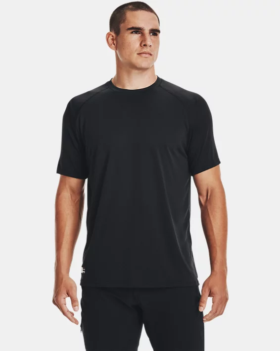 Under Armour Men's UA Tactical Tech Short Sleeve T-Shirt-Black » Tenda ...
