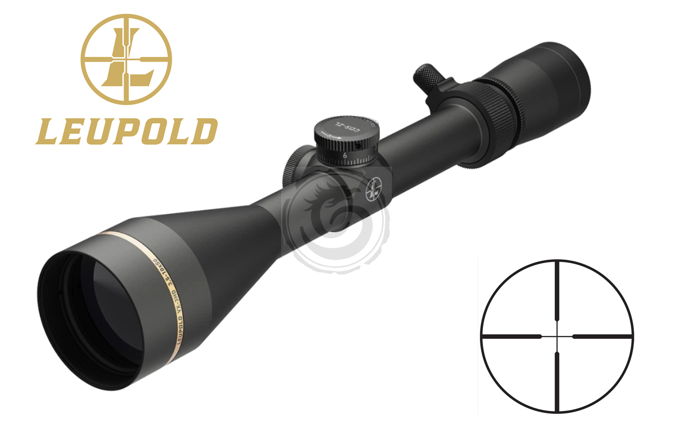 Leupold VX-3HD 3.5-10x50 (1 inch) CDS-ZL Duplex Riflescope 180618 ...