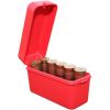 MTM Flip Top 10 Round Ammo Box- 12 Ga- Red