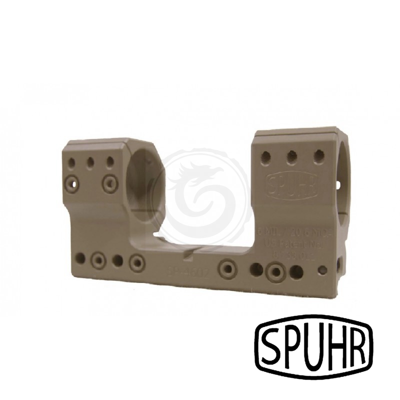 SPUHR - SP-3602 Scope Mount 30mm H:38mm/1.5