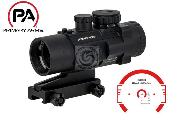 Primary Arms 2.5X Compact AR15 Scope with Patented CQB ACSS Reticle