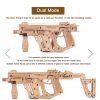 Caliber Gourmet Rubber Band Machine Gun Puzzle Wood