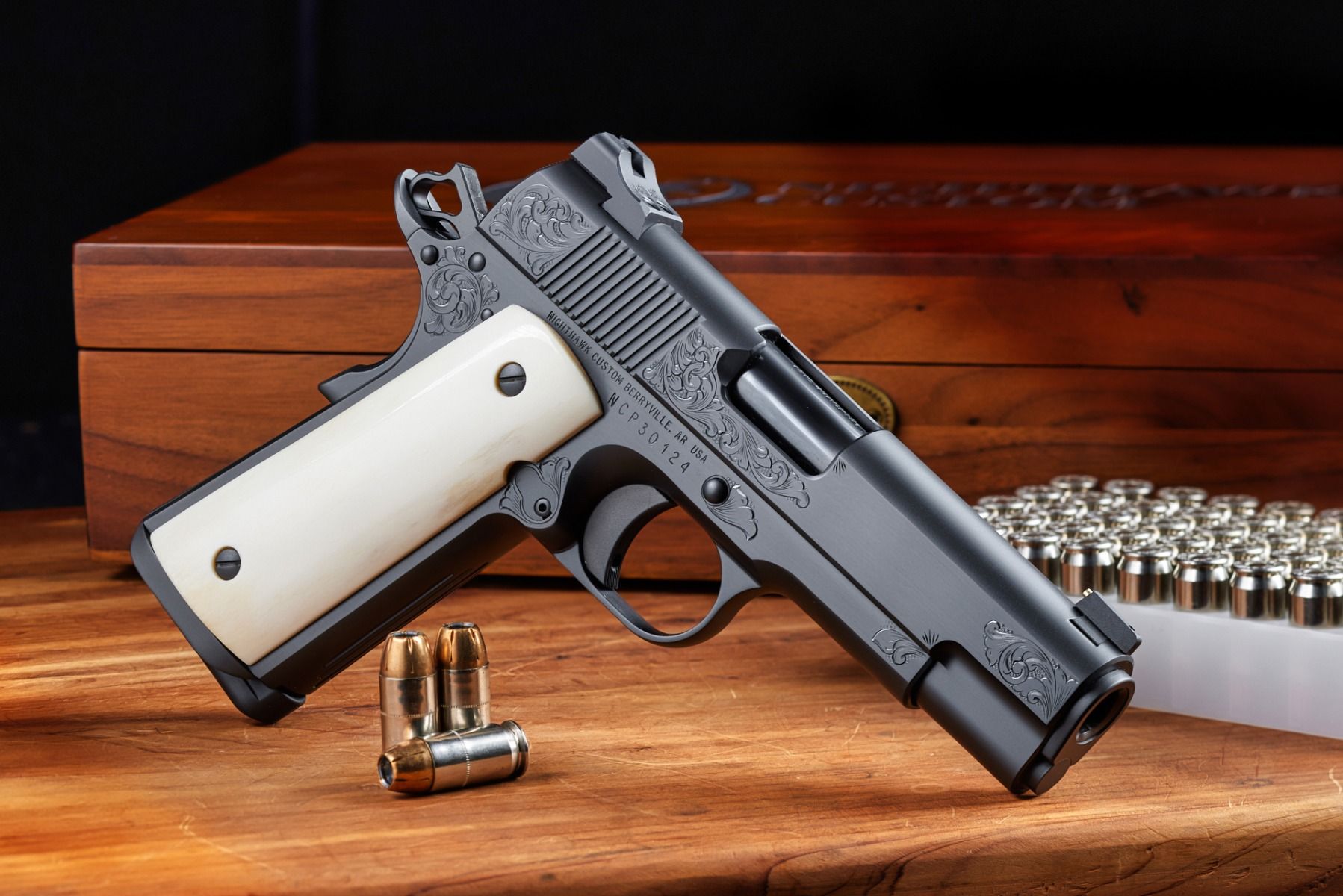 Nighthawk Custom 1911 - VIP BLACK - 45ACP » Tenda Canada