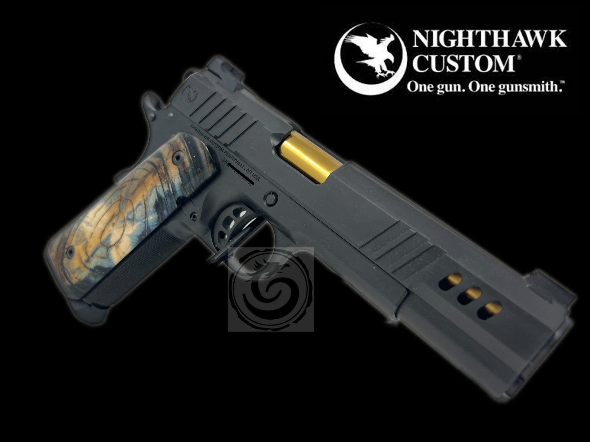 Nighthawk Custom 1911 - PRESIDENT W/Custom Grips - 45ACP » Tenda Canada