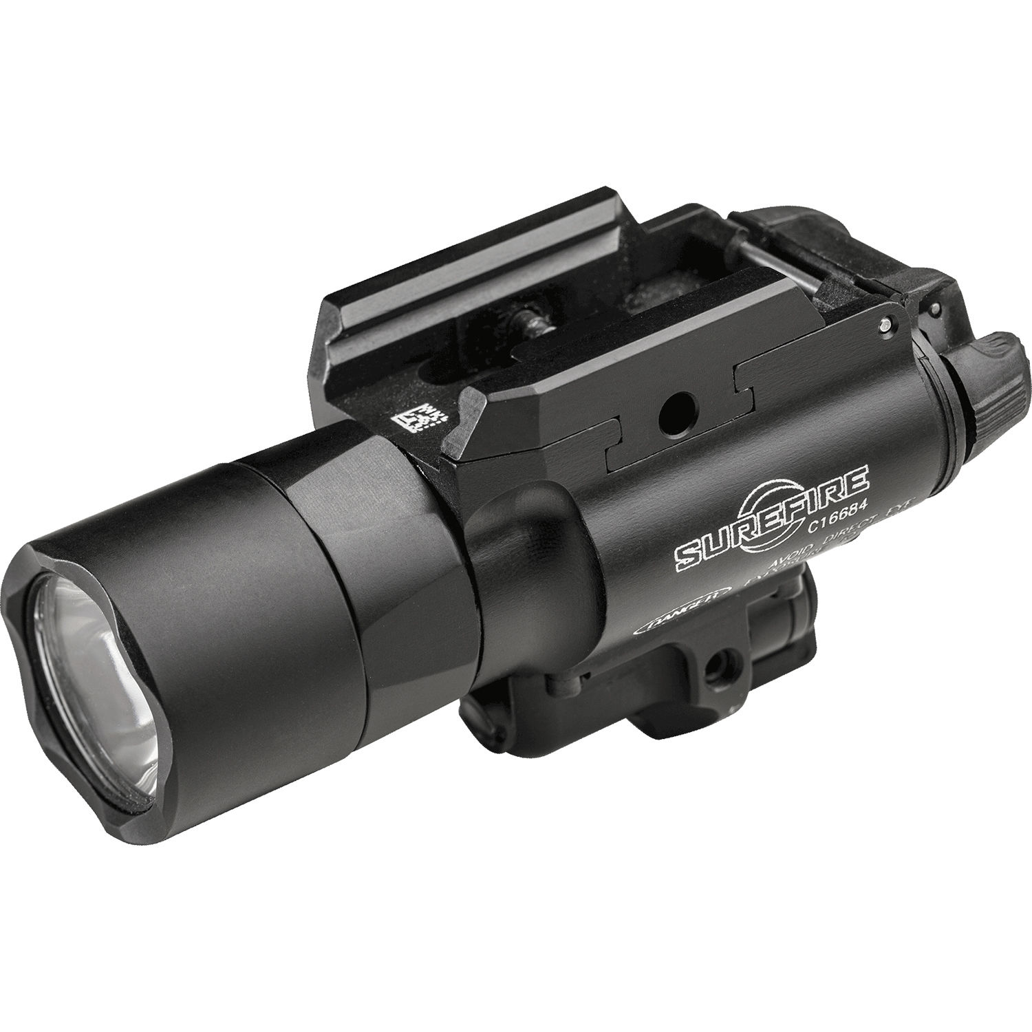 SureFire X400-A-RD Ultra LED Weapon Light with Red Aiming Laser 