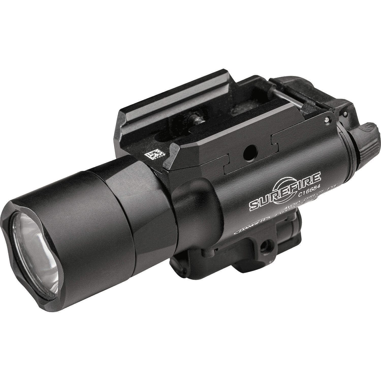 SureFire X400-A-RD Ultra LED Weapon Light with Red Aiming Laser