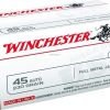 Winchester USA 45 ACP 230Gr FMJ Box Of 100