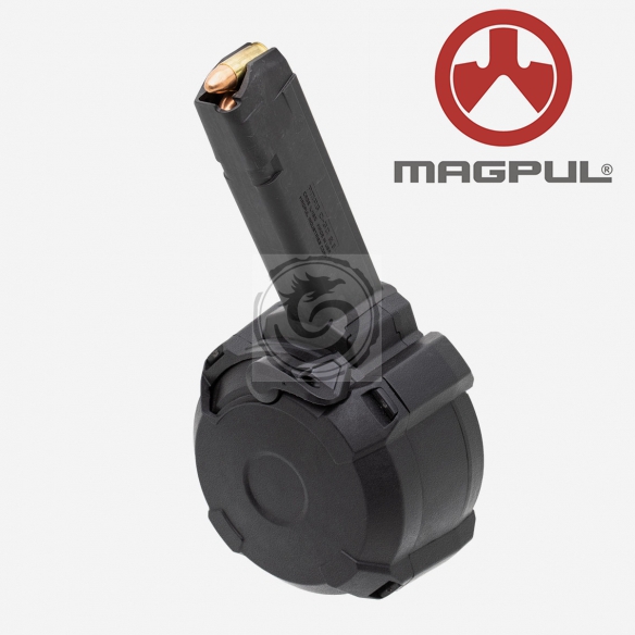 Magpul PMAG D-50 GL9 50rd Drum Magazine For Glock (Blocked to 10)