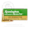 Remington Premier 223 Rem 50 Gr AccuTip-V Boat Tail Box of 20