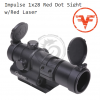 Firefield 1×28 Impulse Red Dot Sight with Red Laser – FF26027