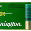 Remington Slugger High Velocity 12 Ga 3″, 7/8oz Lead Rifled Slug, Box of 5