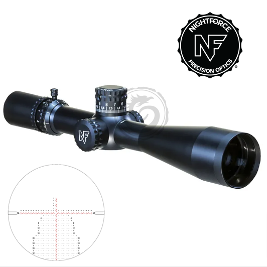 Nightforce ATACR 5-25x56mm F1 ZS .25 MOA Illum PTL MOA-XT Black 