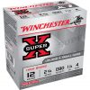 Winchester SuperX HB 12 Ga, 2-3/4″, 1-1/4oz, #4 Shot Box of 25