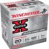 Winchester Super X HB 20 Ga, 2-3/4″, 1oz, #7.5 Shot Box of 25